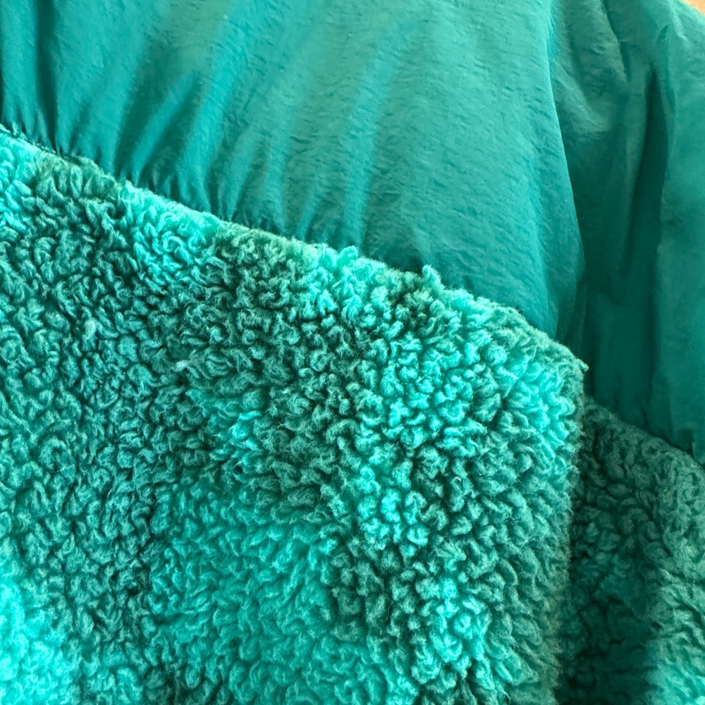 JoyLab Turquoise Fleece Jacket - Picture 4 of 5